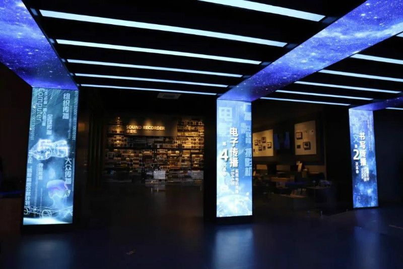 展馆设计行业案例分享：传媒博物馆正式亮相成都影视城！